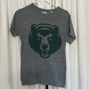 League Gray T-Shirt with Bear Design